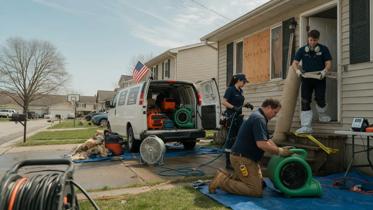 Water Damage Restoration in Purcell, OK near me